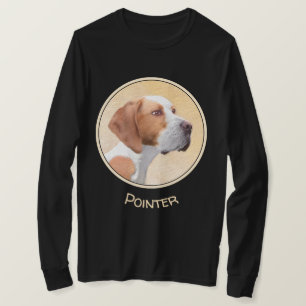 Camiseta Pintura Ponteiro - Arte Cachorra Original