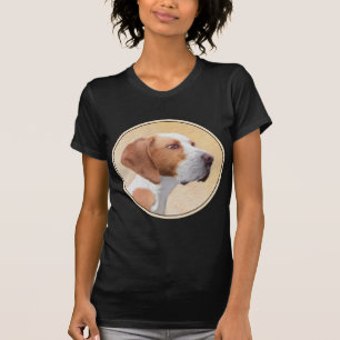 Camiseta Pintura Ponteiro - Arte Cachorra Original