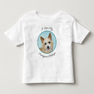 Camiseta Pintura Portuguesa do Podengo Pequeno - Arte Origi
