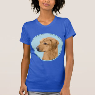 Camiseta Pintura Ridgeback da Rodésia - Arte Cachorra Origi
