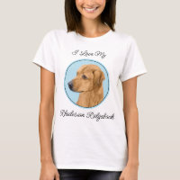 Pintura Ridgeback da Rodésia - Arte Cachorra Origi