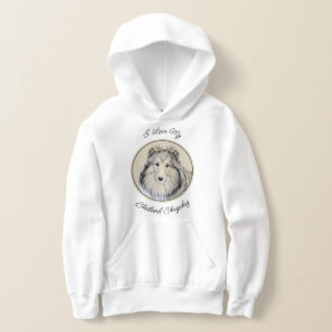 Camiseta Pintura Shetland Sheepdog - Arte Cachorreira Origi