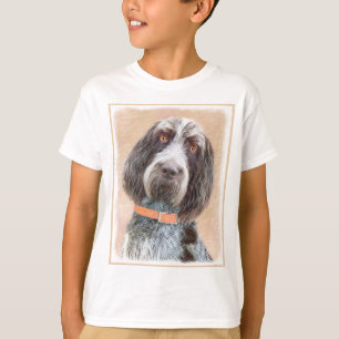 Camiseta Pintura Spinone Italiano - Arte Cachorro Original