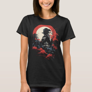 Camiseta Pintura tradicional de Arte Japonesa Geisha Nihong
