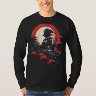 Camiseta Pintura tradicional de Arte Japonesa Geisha Nihong