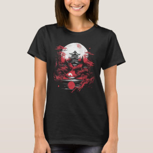 Camiseta Pintura tradicional japonesa Art Nihonga