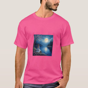 Camiseta Pinturas Acrílicas que Brilham no Escuro! 🎨🌟
