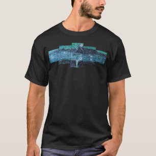 Camiseta Pinturas DG Reflexão da Lua Mística