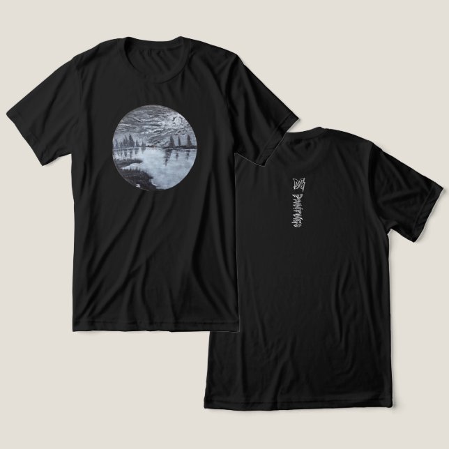 Camiseta Pinturas DG Reflexos ao Luar (Design Frente e Verso)