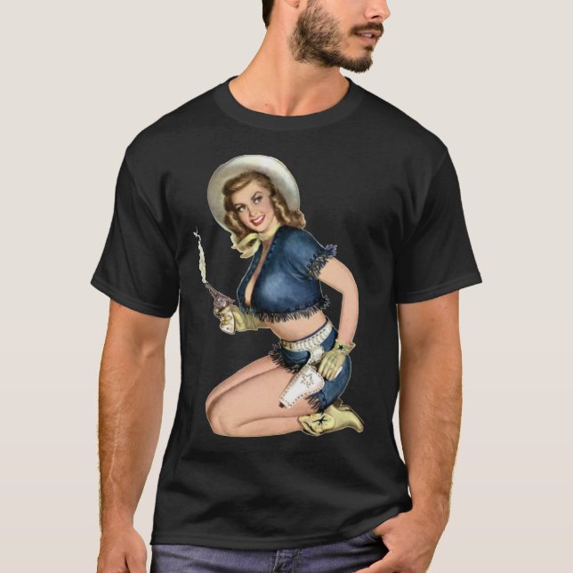 Camiseta Pinup Clássica (Frente)