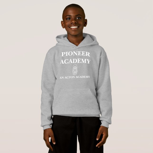Camiseta Pioneer Acton Academy Youth Hoodie (Frente Completa)