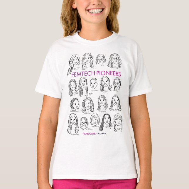 Camiseta Pioneiros FemTech (Frente)
