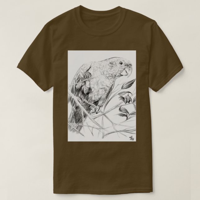 Camiseta Pionus Parrot (Frente do Design)
