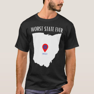 Camiseta Pior Estado de Ohio