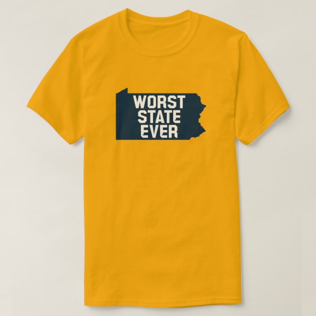Camiseta Pior Estado De Todos (Penn) (Frente do Design)