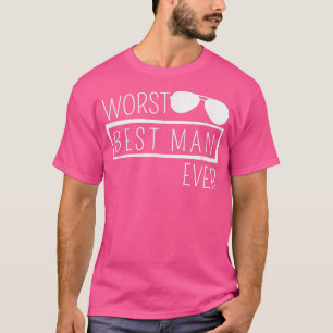 Camiseta Pior Melhor Homem Já Festa de Casamento Festa de S