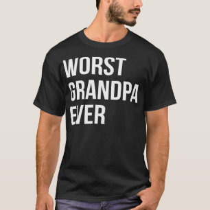 Camiseta Pior vovô Engraçado