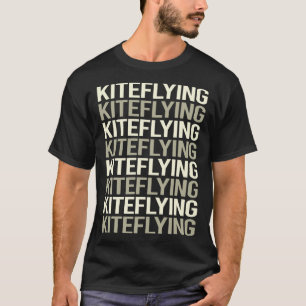 Camiseta Pipa de Texto Branco Voando