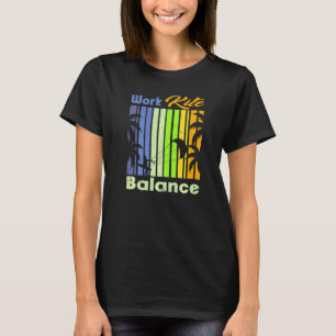 Camiseta Pipa de Trabalho Equilíbrio Estilo de Vida Vintage