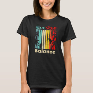 Camiseta Pipa de Trabalho Equilíbrio Estilo de Vida Vintage