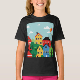 Camiseta Pipas sobre a cidade