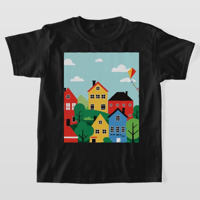 Camiseta Pipas sobre a cidade (Postura )