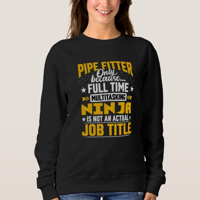 Camiseta Pipe Fitter Cargo Pipefitter Plumber Steamfi (Frente)