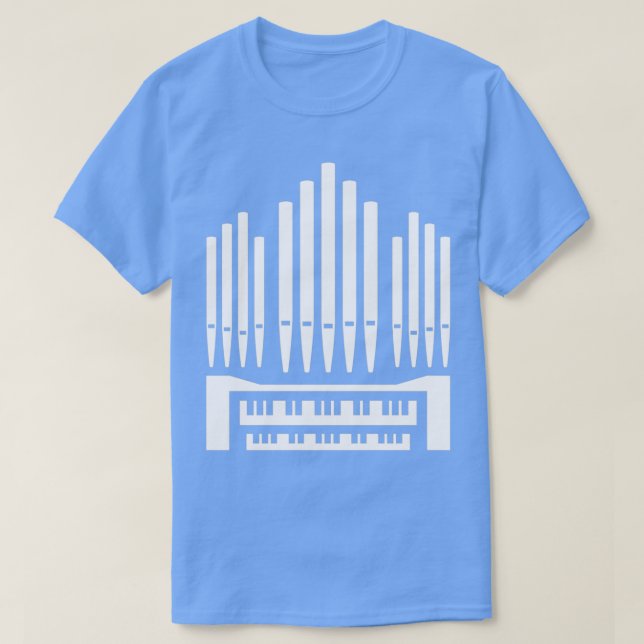 Camiseta Pipe Organ 1  (Frente do Design)