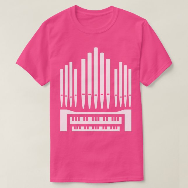 Camiseta Pipe Organ 2 (Frente do Design)