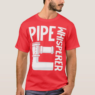 Camiseta Pipe Whisperer Funny Plumber Saying Plumbing