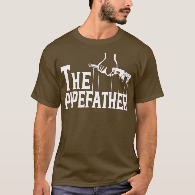 Camiseta Pipedad Plumber Plumber Pipefitter Drain (Frente)