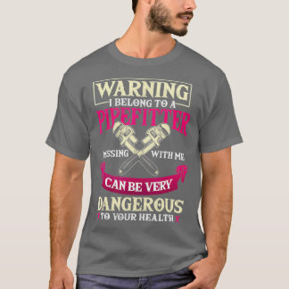 Camiseta Pipefitter Gifts Funny Plumber Plumbing Wife