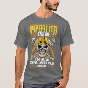 Camiseta Pipefitter Pipefitters Engraçado Citações Humor Pl