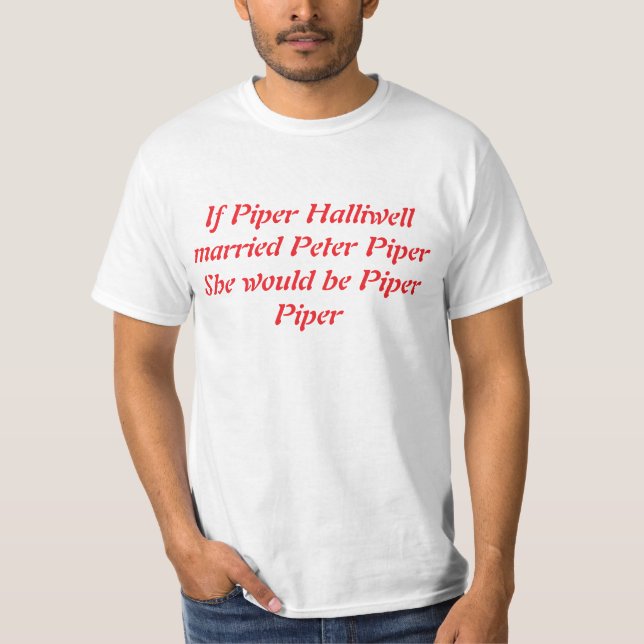 Camiseta Piper Piper (Frente)