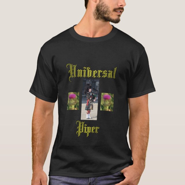 Camiseta Piper. universal (Frente)
