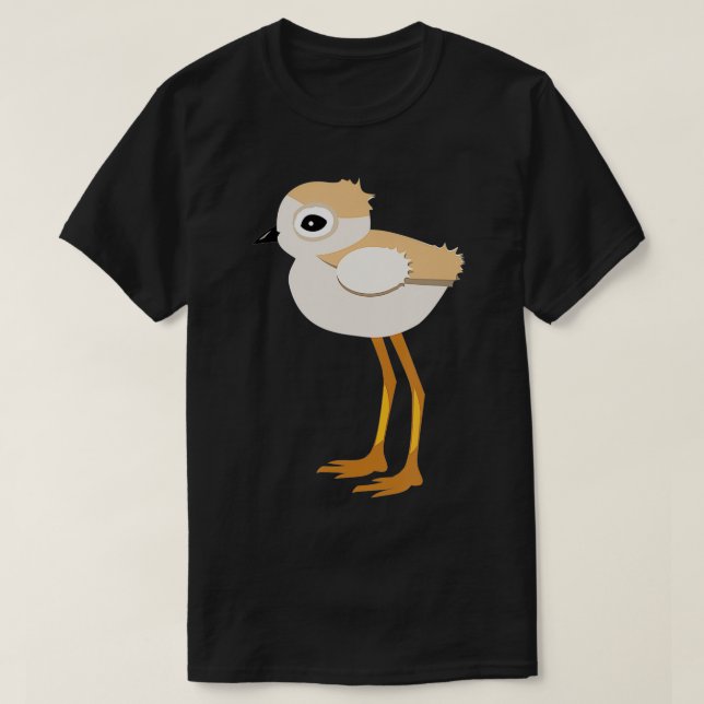 Camiseta Piping Plover Baby Sandpiper (Frente do Design)