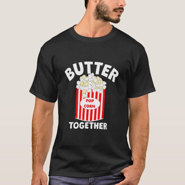 Camiseta Pipoca de filme junto (Frente)
