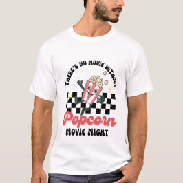 Camiseta Pipoca de Noite de Retro
