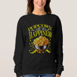 Camiseta pipoca é a minha felicidade