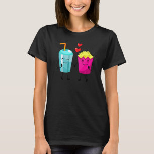 Camiseta Pipoca E Soda Apaixonam-Se