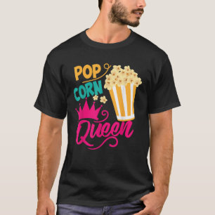 Camiseta Pipoca Rainha Legal, Comida de filme torrado Engra