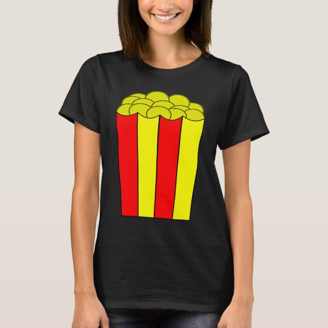 Camiseta Pipoca Vintage Retro  Pipoca   3 (Frente)
