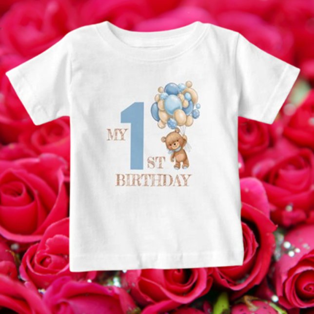 Camiseta piquenique de ursinho de 1rua (Celebrate your little one's first teddy bear picnic with this adorable baby T-shirt! )