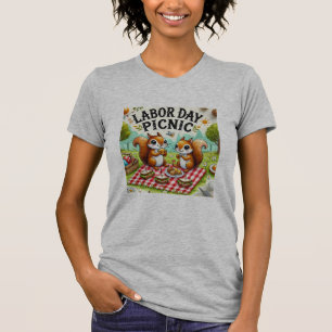 Camiseta Piquenique Feliz Dia do Trabalho
