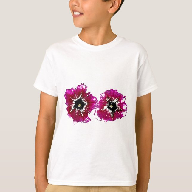 Camiseta Piquenique roxo (Frente)