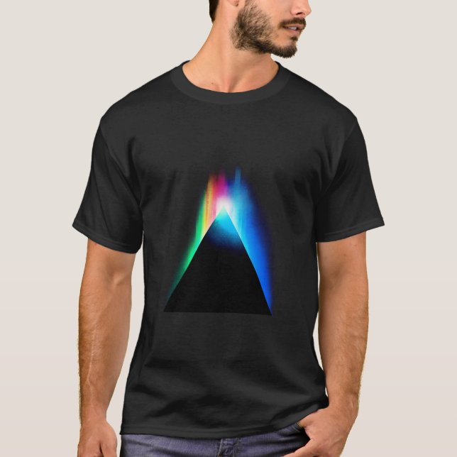 Camiseta Pirâmide das cores (Frente)