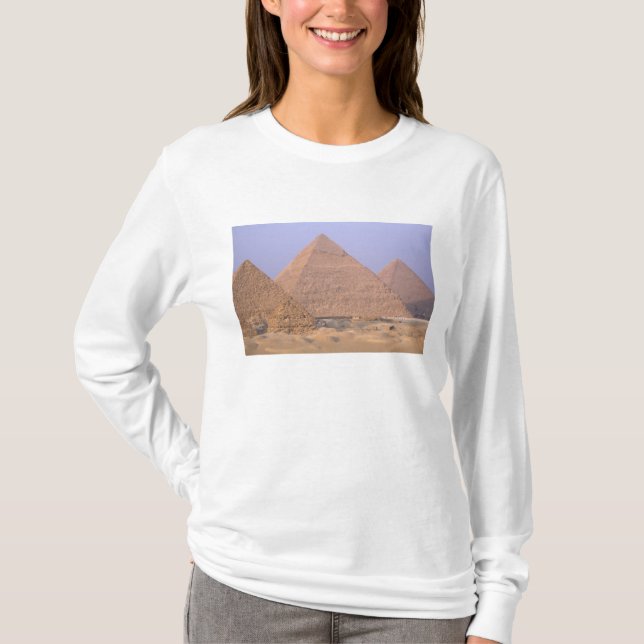 Camiseta Pirâmide de Menkaure Mycerinus), Pirâmide de (Frente)