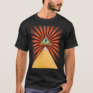 Camiseta Pirâmide De Souvenir Do Egito, De Giza E De Todos 