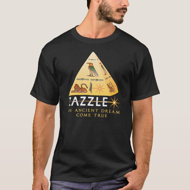 Camiseta Pirâmide de Zazzle (Frente)