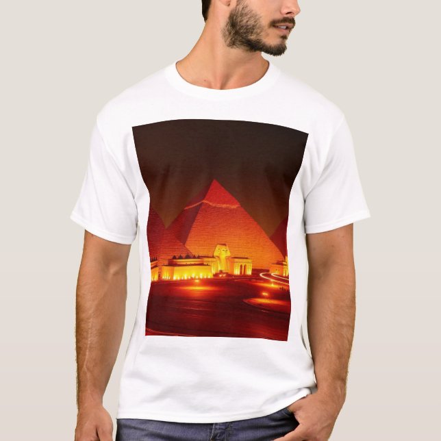 Camiseta Pirâmides Antigas (Frente)